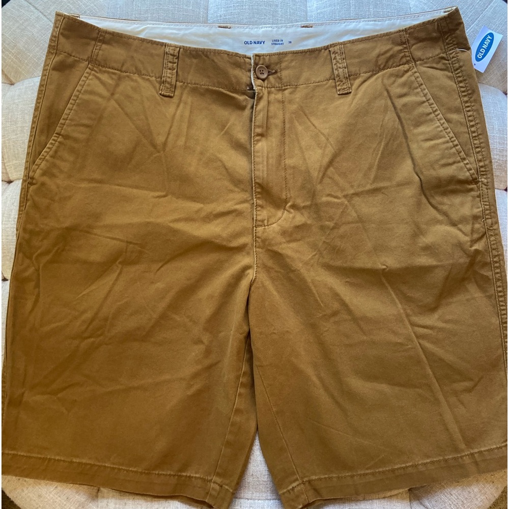 Old Navy, Men’s size 38 shorts, New never worn, Rustic Brown color